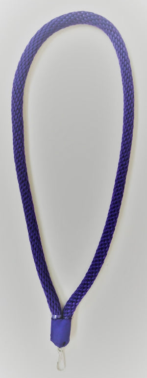 D2603 Collar Cord Purple Masonic York Rite 1/2 inch with Jewel Hanger