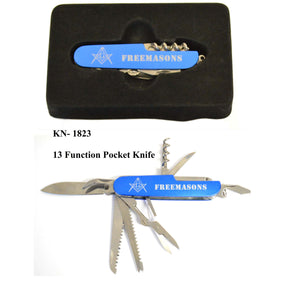 D8887 Knife Masonic Pocket Multi Function