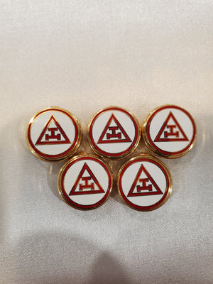 D9914 Button Covers  York Rite Chapter