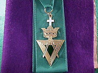 Masonic Lapel Pin & Medal Display Ribbon