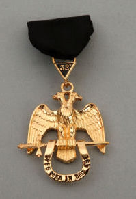 Scottish Rite 33rd Degree Masonic Jewel - Wings Down deals