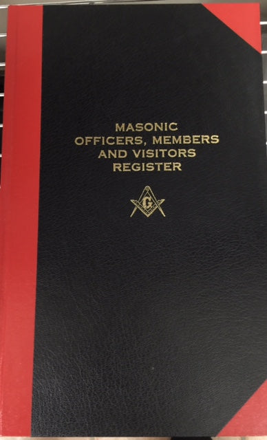 Masonic Lodge Attendance & Signature Book – Customizable For Craft Lodge Meetings & Events 5 thumbnail image