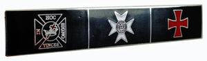 D0552 Lapel Pin York Rite Metal Ribbon Bar