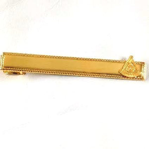 D2513 Tie Bar Masonic Personal Past Master Gold