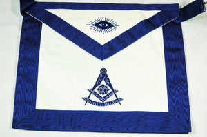 D2535 Past Master Apron 13" x 15"  CHOICE OF MATERIALS