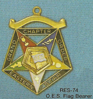 DRES-74 OES Grand Chapter OES Flag Bearer