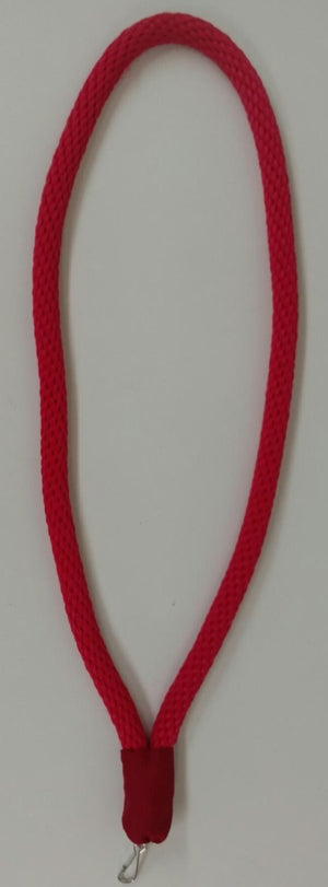 D2602 Collar Cord Red Masonic York Rite 1/2 inch with Jewel Hanger