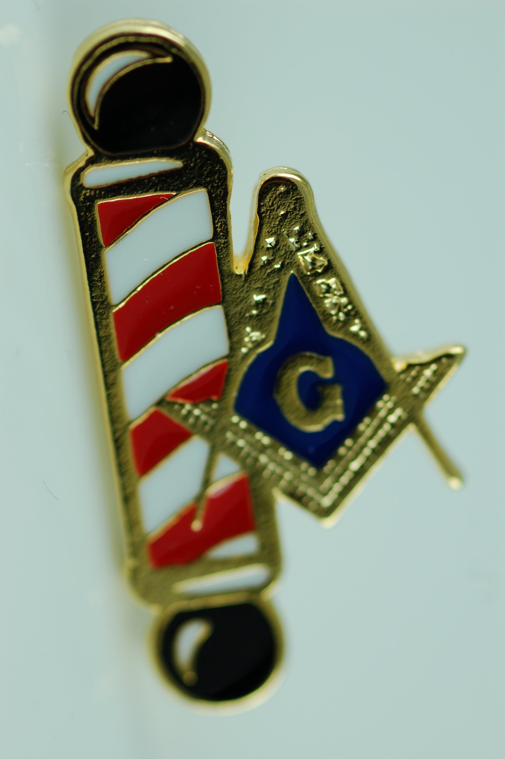 Masonic Biker Pin Button – Connector Pin For Motorcycle / Rite Enamel Pin