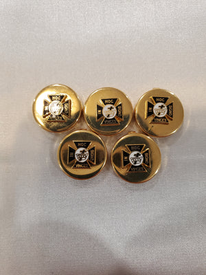 D99023 Button Covers York Rite Commandery