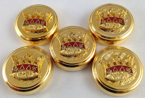 D9915 Button Cover Set KYCH Gold