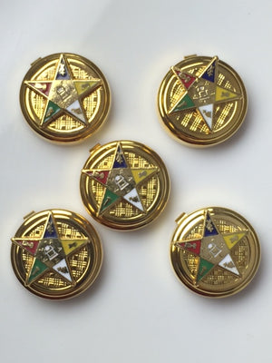 D9889 Button Covers OES Order of Eastern Star