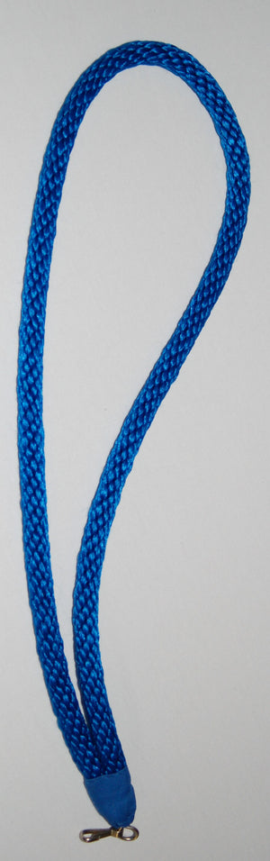 D2600 Collar Cord Blue Masonic 1/2 inch with Jewel Hanger