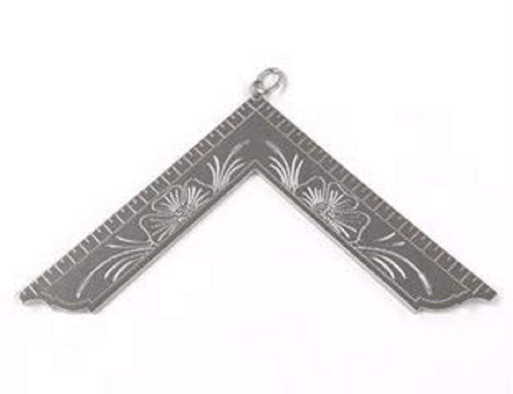 thumbnail image 2 of Trustee Blue Lodge Masonic Officer Jewel - Silver Finish Ceremonial Pin 1x3 Inch 2 of 12