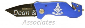 D8036 Masonic Folding Rescue Knife