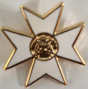 D1969 Lapel Pin Knight of Malta Cross