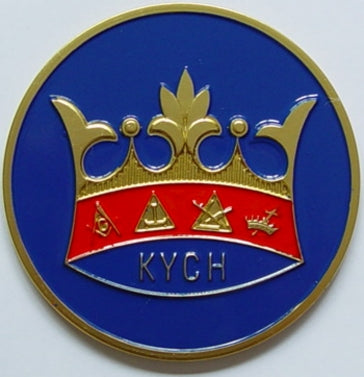 York Rite Auto Emblem - Dean Masonic Supply / Blue Lodge Aprons