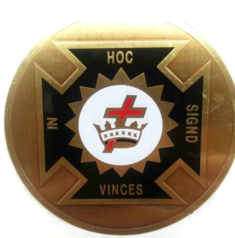 York Rite Auto Emblem - Dean Masonic Supply / Blue Lodge Aprons
