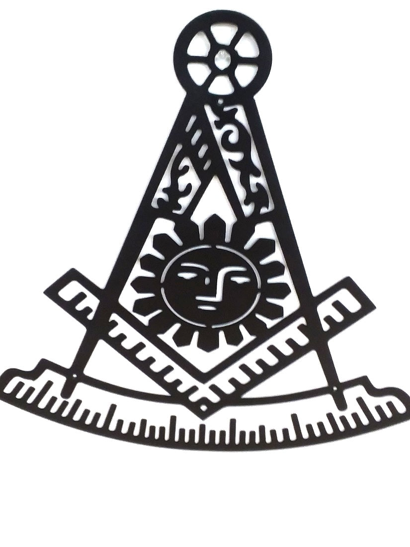 Sign Metal Masonic 14 Gauge Steel Past Master - Dean Masonic Supply ...