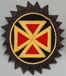 D7066 Rosette for Chapeau - Grand Commander in Bullion