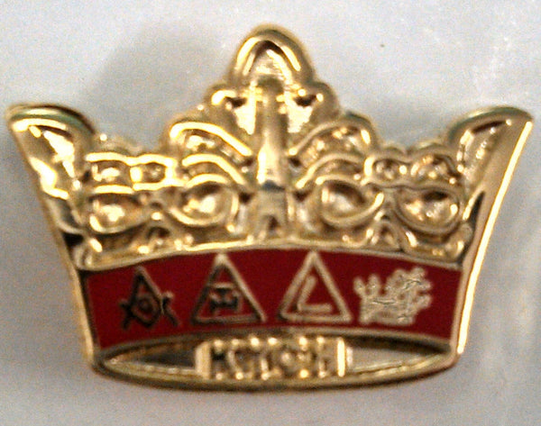 D305 Lapel Pin KYCH Knight Commander Court of Honor - Dean Masonic ...