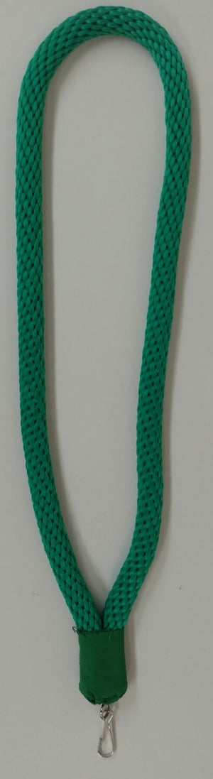 D2601 Collar Cord Green Masonic York Rite 1/2 inch with Jewel Hanger