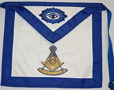 D3025 Past Master Apron  13 x 15 CHOICE OF MATERIALS