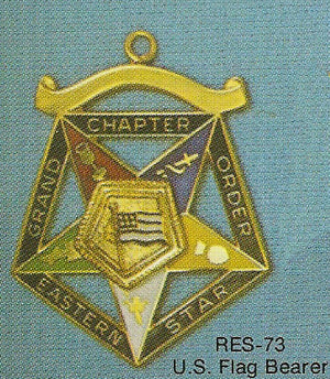 DRES-73 OES Grand Chapter US Flag Bearer