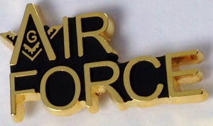 D245 Lapel Pin Masonic S&C Air Force