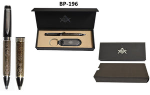 D9767 Masonic Pen Ink with Key Chain